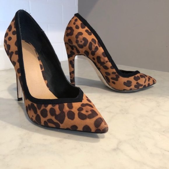 ASOS PIXIE LEOPARD PUMPS SIZE 7.5 - Picture 3 of 5